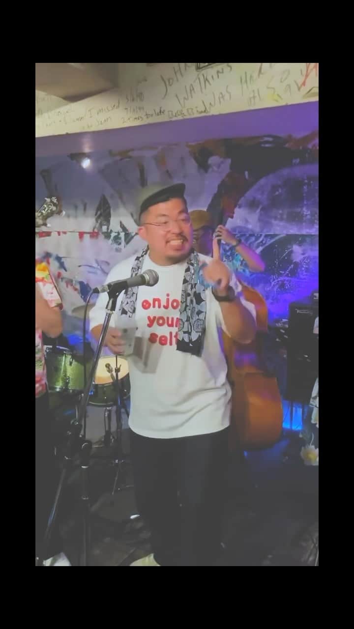 モッチェ 永井のインスタグラム：「楽しそうな自分が、そこにはいました。ホビロンズ10周年！㊗️Tシャツは @itallife0428 ダネ #ホビロンズ 動画くれた人、ありがとうございマス #enjoyyourself」