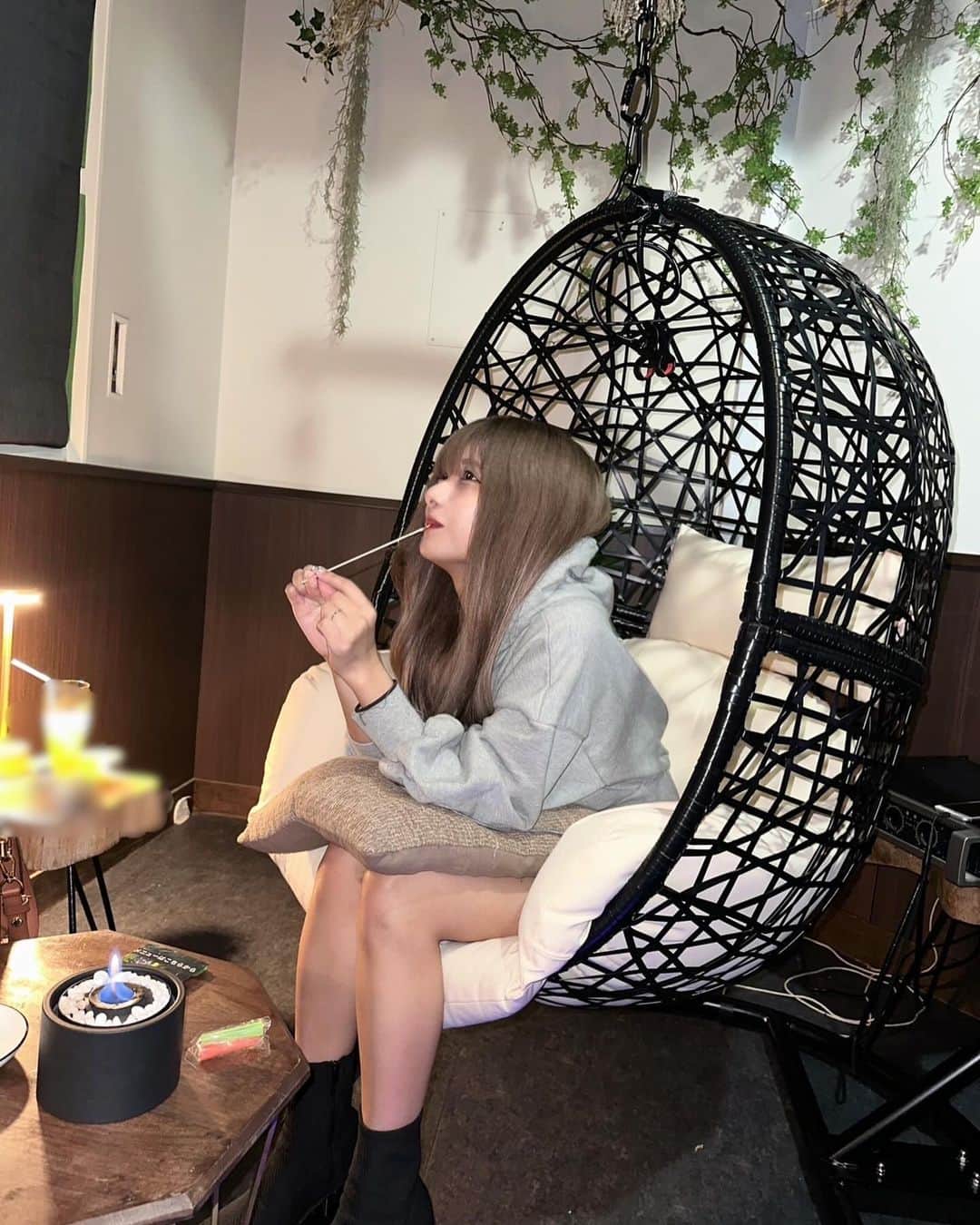 横田未来さんのインスタグラム写真 - (横田未来Instagram)「結構前に焼きマシュマロ食べてハマってきてる横田です」11月27日 21時39分 - mirai_yokoda