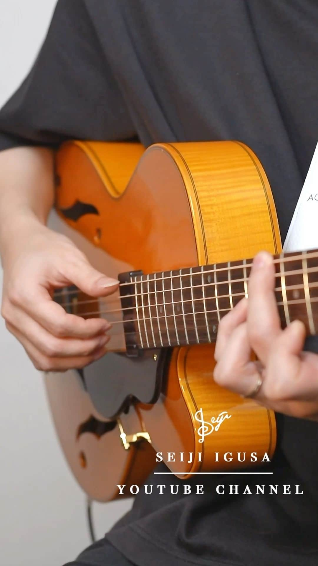 井草聖二のインスタグラム：「Shred fingerstyle guitar  #guitar #shredguitar #fingerstyle」