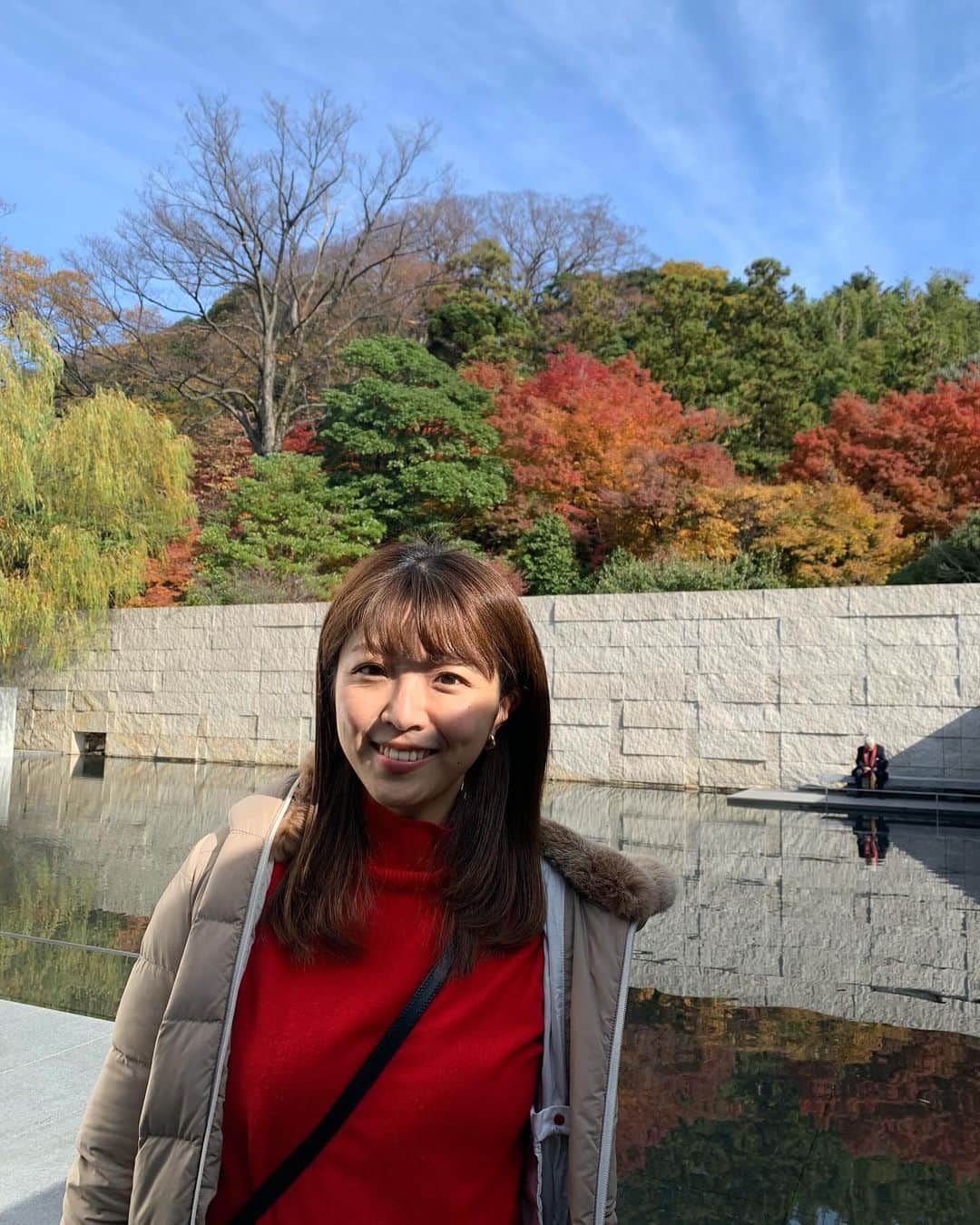 黒木千晶のインスタグラム：「紅葉が見頃ですね〜🍁 #紅葉」