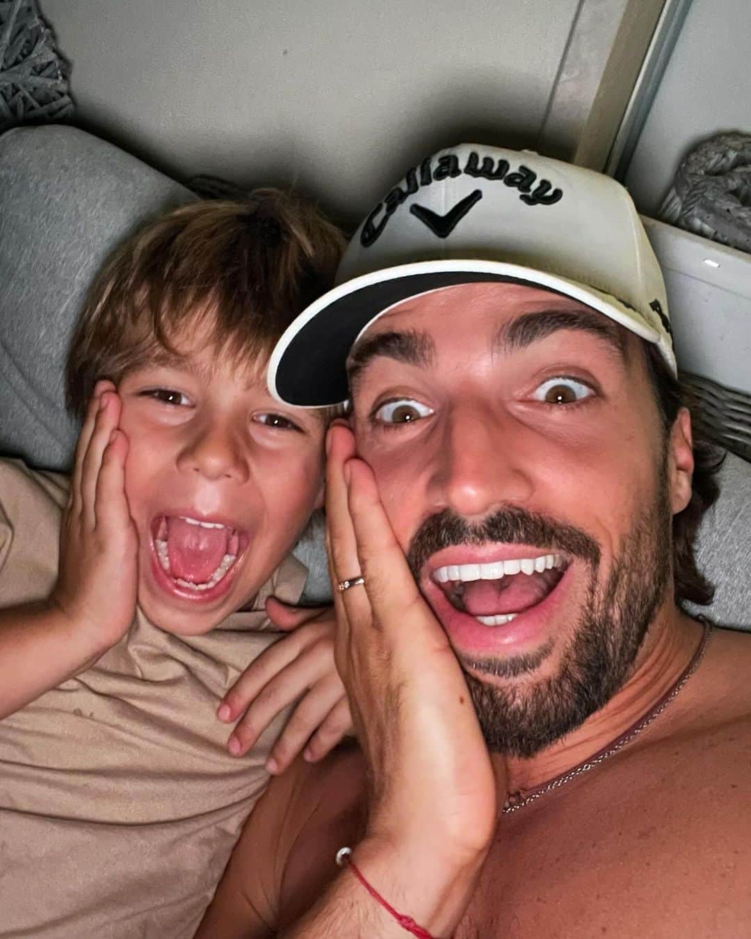 Mariano Di Vaioさんのインスタグラム写真 - (Mariano Di VaioInstagram)「Happy birthday to Leo 💙  Looking at this pictures I realize there are moments in life that are so special that words seem insufficient. Little Lion this birthday is a time to reflect on how much you've grown, not just in age but also in our relationship. I have thousands of photos but so little words to describe the magic of our moments together, from our golf peaceful moments to the praying and the laughter.  Thank you, thank u because unknowingly, you are what our family needed.  Your names means “God has given” and your presence in our lives is a  gift that I’ll be forever grateful for.   Happy birthday, my dear son. 🎂❤️」11月28日 9時05分 - marianodivaio