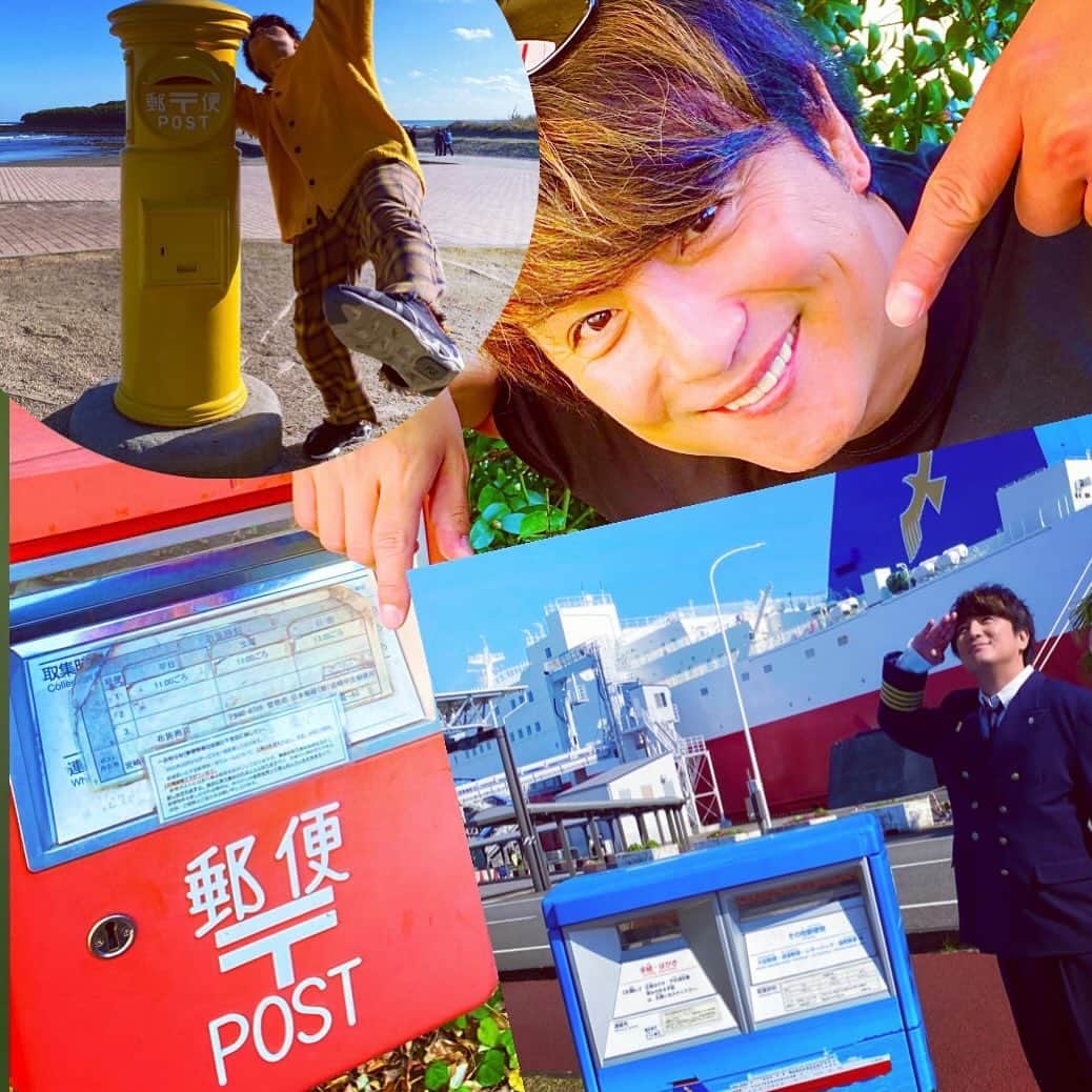 上地雄輔さんのインスタグラム写真 - (上地雄輔Instagram)「3日で🟡🔴🔵て偶然あった #📮 #宮崎県」11月28日 10時02分 - usk_kmj