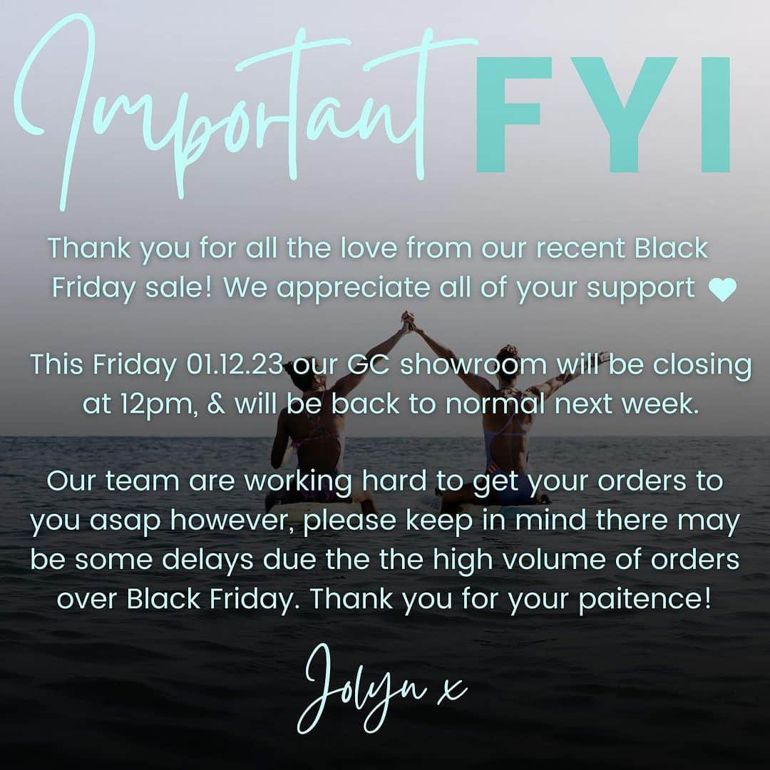 JOLYN Swimwearのインスタグラム：「Important FYI 💙 // #jolynaustralia」