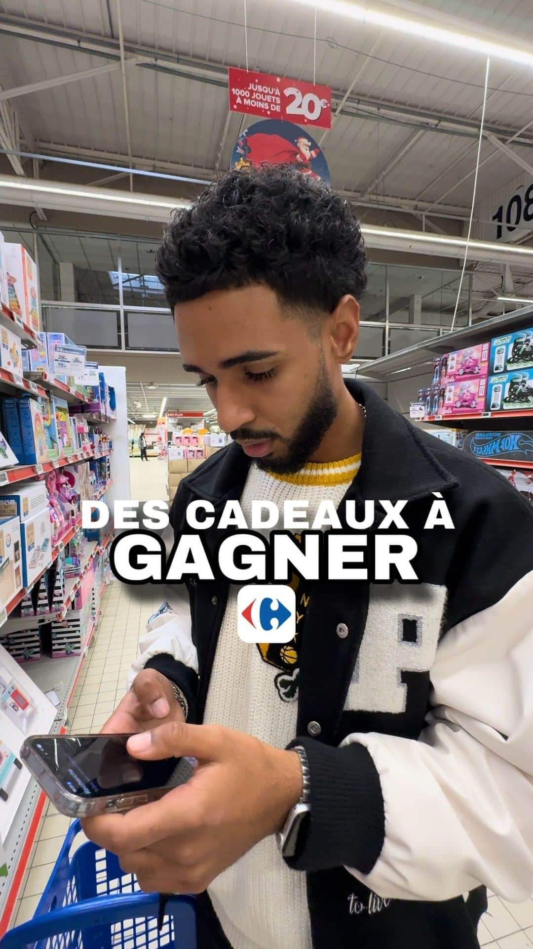 Carrefour Franceのインスタグラム：「Vous attendez quoi ? RDV sur l'appli Carrefour 😄👀  #carrefour #appli」