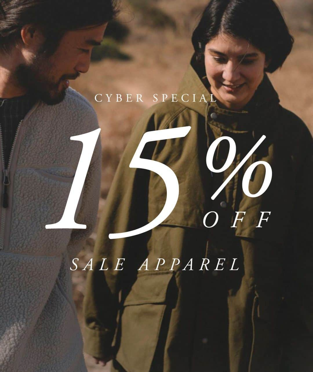 Snow Peak USAのインスタグラム：「Don't miss a limited-time offer of an extra 15% off sale apparel.   Link in bio to shop. Terms apply.」