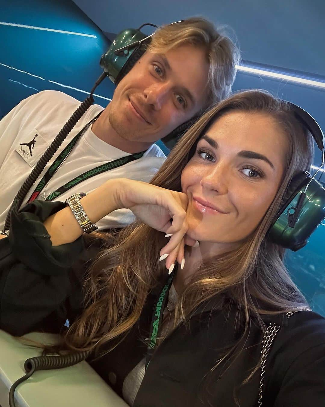 デニス・シャポバロフさんのインスタグラム写真 - (デニス・シャポバロフInstagram)「🏎️✨🏁 @lance_stroll  @astonmartinf1」11月28日 2時07分 - denis.shapovalov