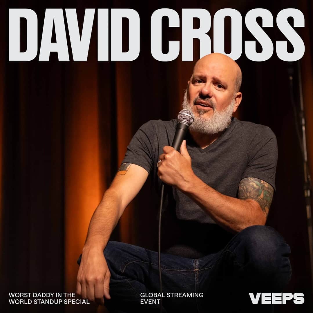 ジョエル・マッデンのインスタグラム：「TONIGHT - stream @DavidCrossOfficial's new special "Worst Daddy In The World" Streaming exclusively on @Veeps. Get Access now to watch the show and chat with David Cross in the stream.」