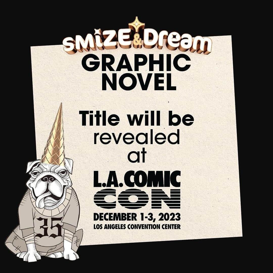 タイラ・バンクスさんのインスタグラム写真 - (タイラ・バンクスInstagram)「I need your thoughts on the TITLE of the  @SMIZEandDREAM Graphic Novel we’re writing. 📕  We will reveal the TITLE on Dec 1st at our booth at @ComicConLA. Plus there will be 5 flavors of our ice cream🍦there!  😋   Should the name be:  The SMiZE Chronicles or The House of SMiZE  Comment below 👇🏽  . . . . . . #comiccon #comicconla #cosplay #comics #cosplayer #comicbooks #comicconvention #lacc #cosplayersofinstagram #comic #anime #comicart #comicbook #costume #makingcomics #SMiZEandDREAM #SMiZE #SMiZEcomic #SMiZEGraphicNovel」11月28日 4時26分 - tyrabanks