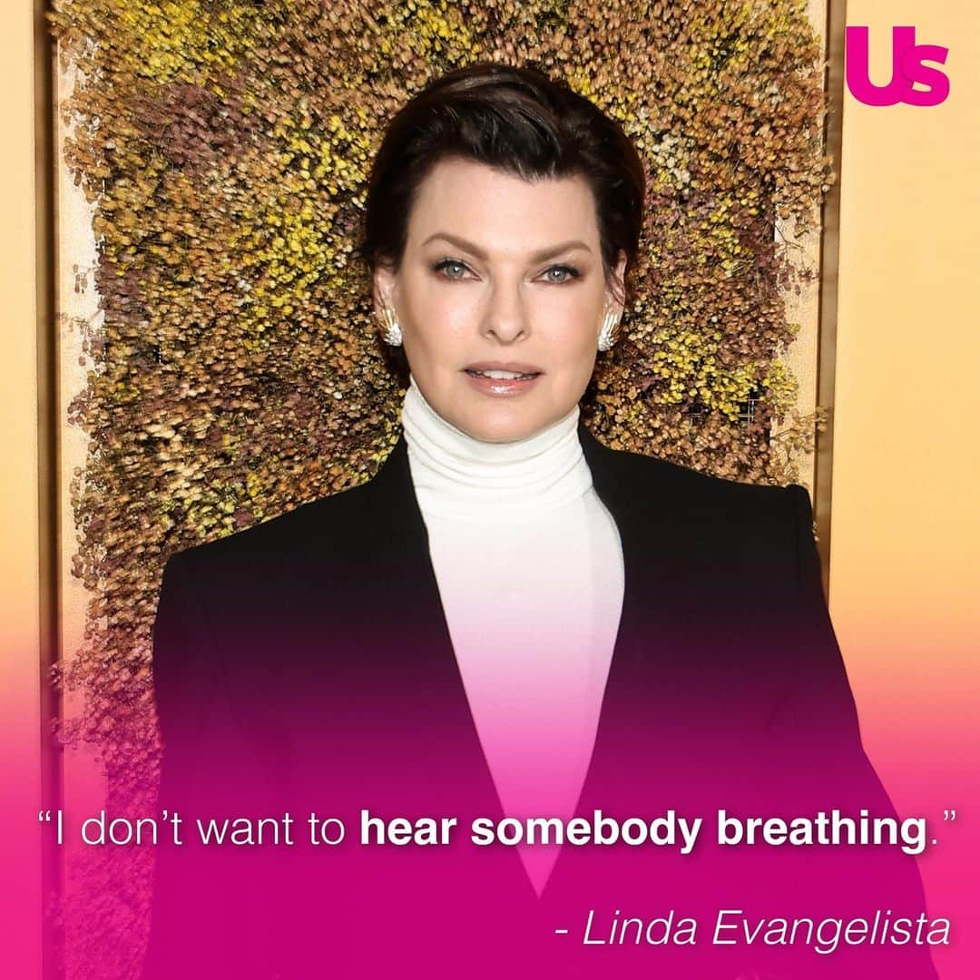Us Weeklyのインスタグラム：「Linda Evangelista just gave Us Reason No. 1000001 for Staying Single: someone breathing near you. Read everything she shared about her dating life at the link in bio. (📸: Getty)」