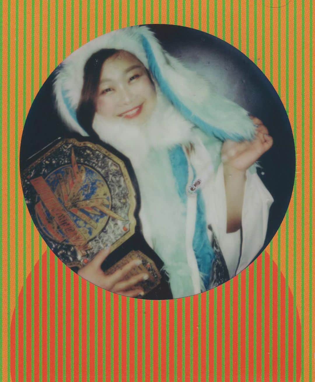 優宇のインスタグラム：「Yuu, the EVE International Champion, shot on Polaroid Retinex film 🎞」