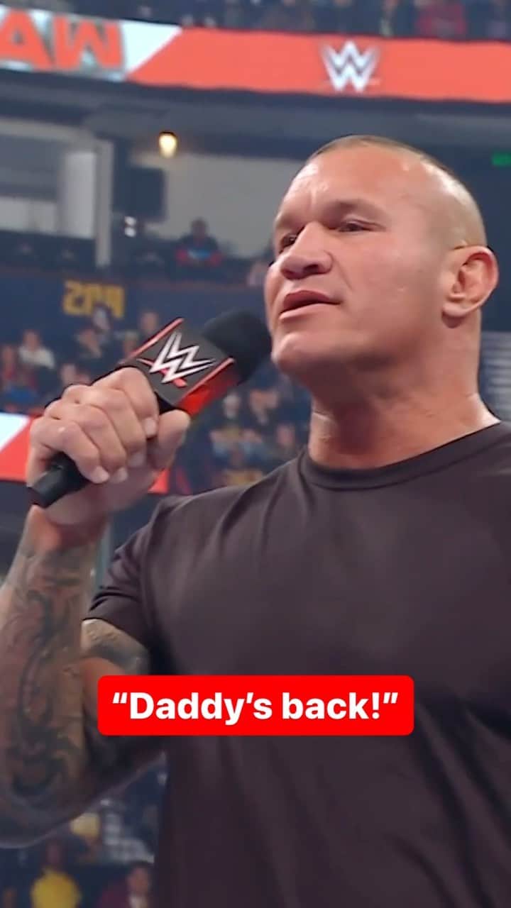 WWEのインスタグラム：「“Well guess what @rhearipley_wwe... DADDY’S BACK!” 😮‍💨 #WWERaw」