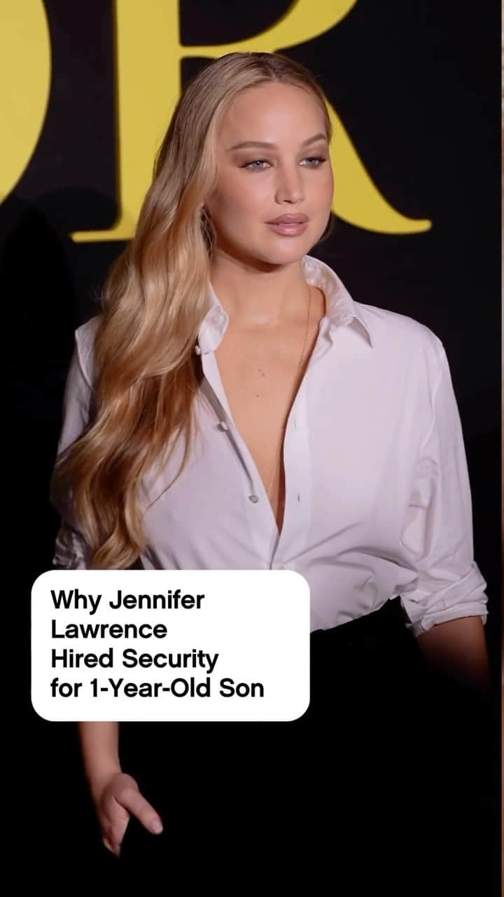 Glamour Magazineのインスタグラム：「Jennifer Lawrence rarely opens up about her son, but in a new cover interview with #KylieJenner, the actor got candid about motherhood. At the link in bio, learn more about how Lawrence navigated “intrusive thoughts and anxiety.”」