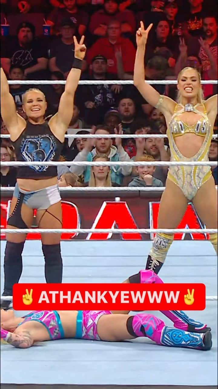 WWEのインスタグラム：「@ivynile_wwe and @maxxinedupri are the duo we never knew we needed until now 🙌」