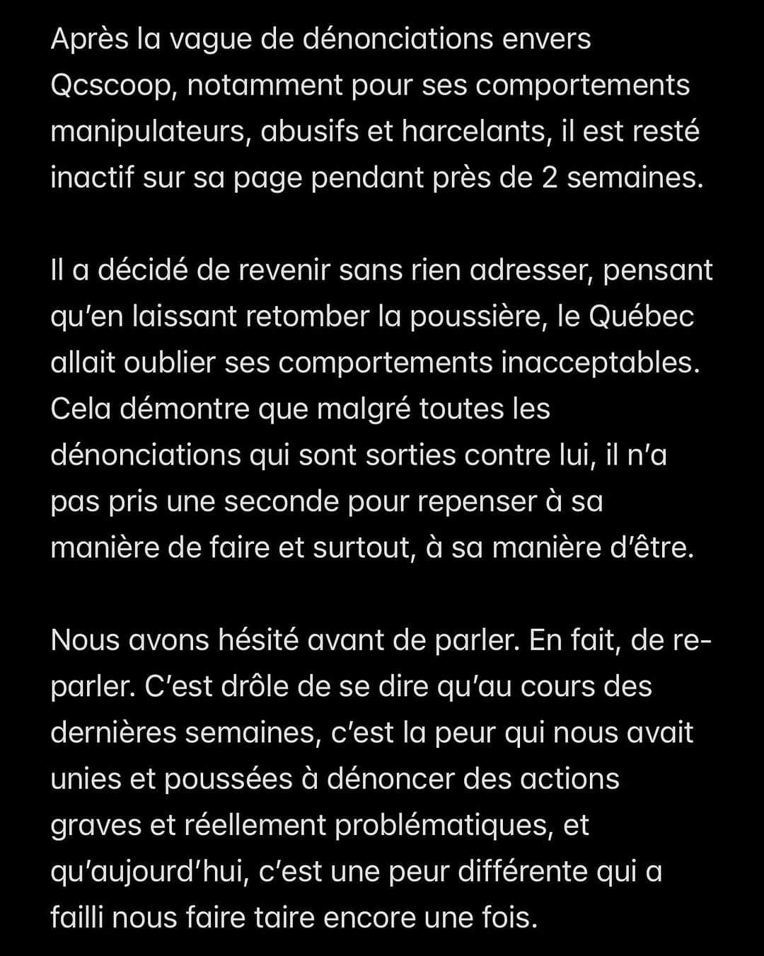 Elisabeth Riouxのインスタグラム：「Il y avait un maximum de cinq collaborateurs, mais derrière cette publication il y a également les voix de @jessica.roux, @fusomusic et @milaydie. 🤍」