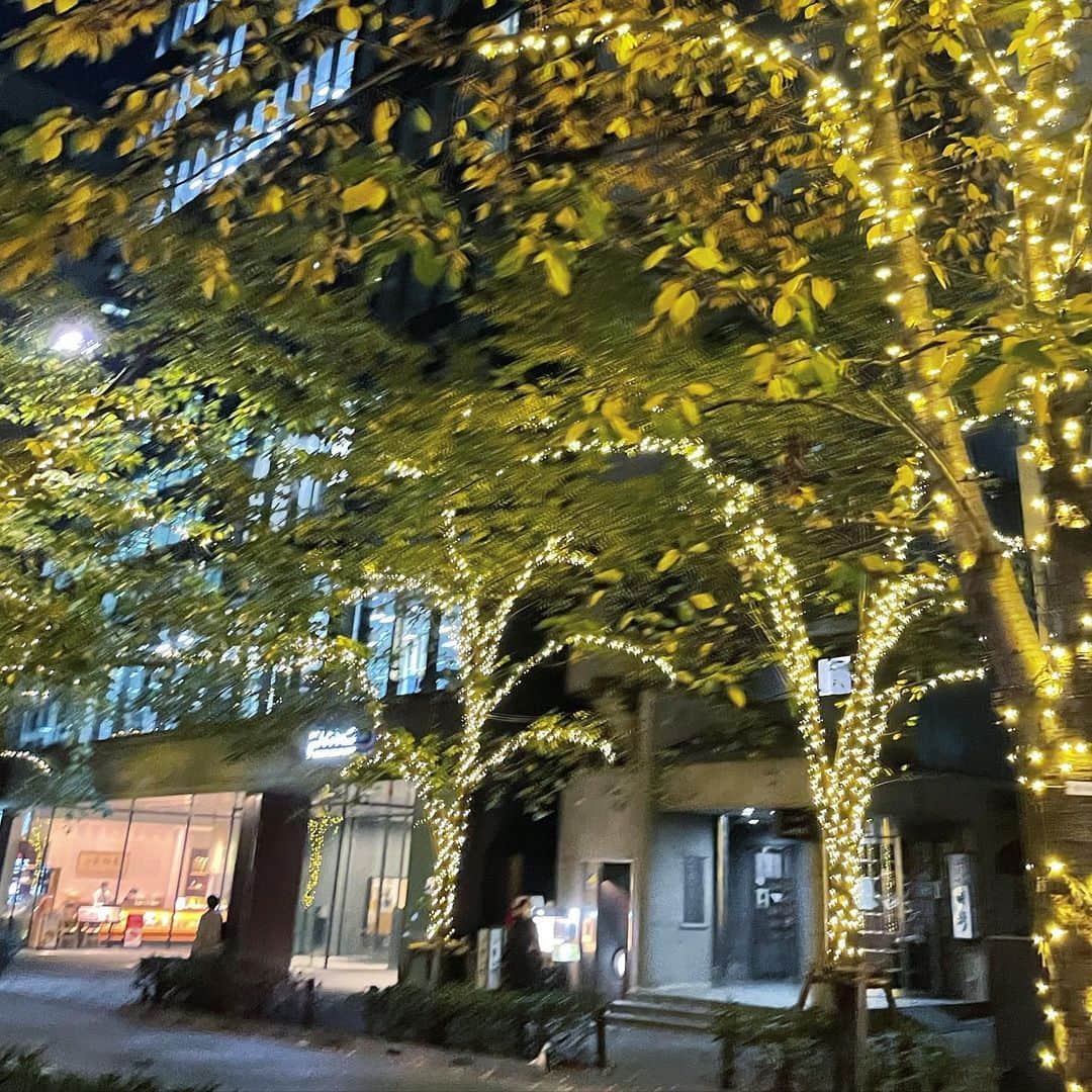 姫野ひなののインスタグラム：「お外キラキラな時期好き〜🥰🥰」