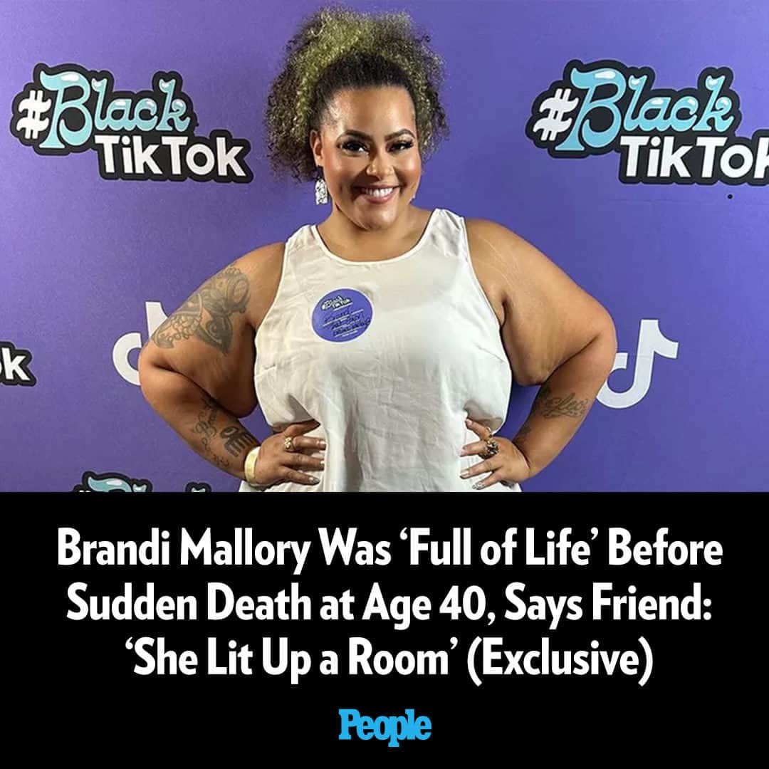 People Magazineのインスタグラム：「The sudden death of former 'Extreme Weight Loss' star Brandi Mallory shook her fans around the world. Her loss has been especially hard for the makeup artist community in Atlanta, where she is remembered as being full of joy. 🙏 "She was always looking for a way to make the atmosphere and environment around her so much better, and to encourage everybody around her…She was electric," says her friend, fellow makeup artist Eva Jane. ❤️ For more on Brandi's celebration of life, tap the link in bio. | 📷: Brandi Mallory/Instagram」