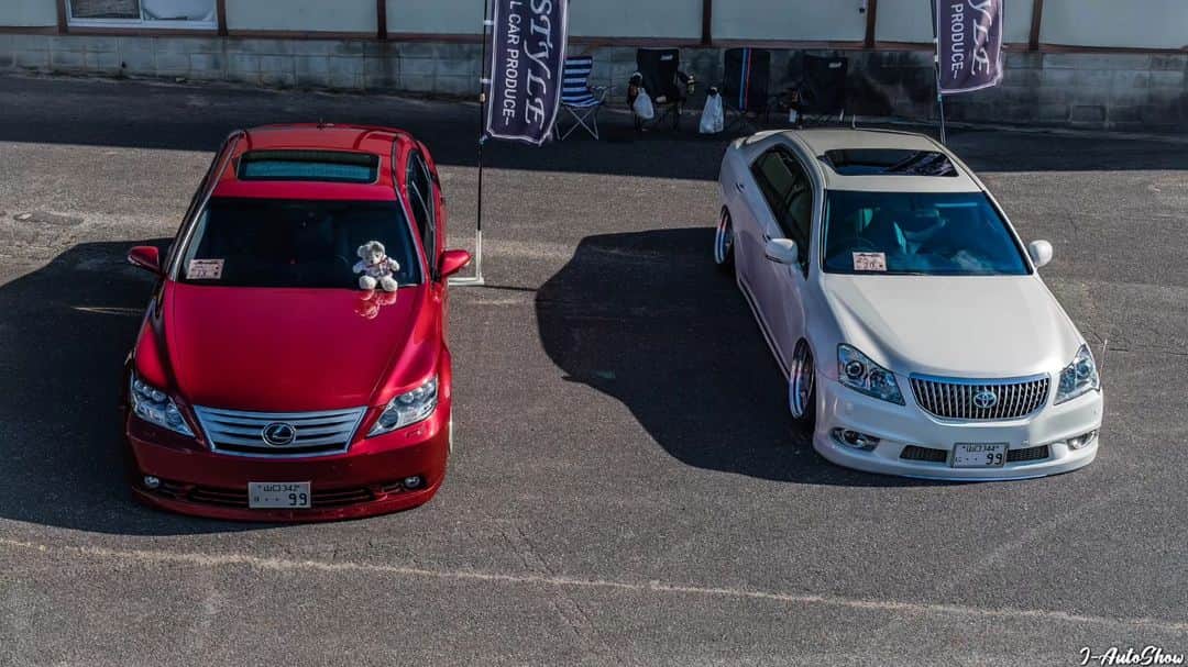 のインスタグラム：「#JAutoShow #SONYFX3 #carphotographer #50mmf12gm #トップスタイル #トップスタイル杯 #vipcar #VIPSTYLE #VIPSEDAN #sedankings #sedangang #vipカー #shakotan #車高短」