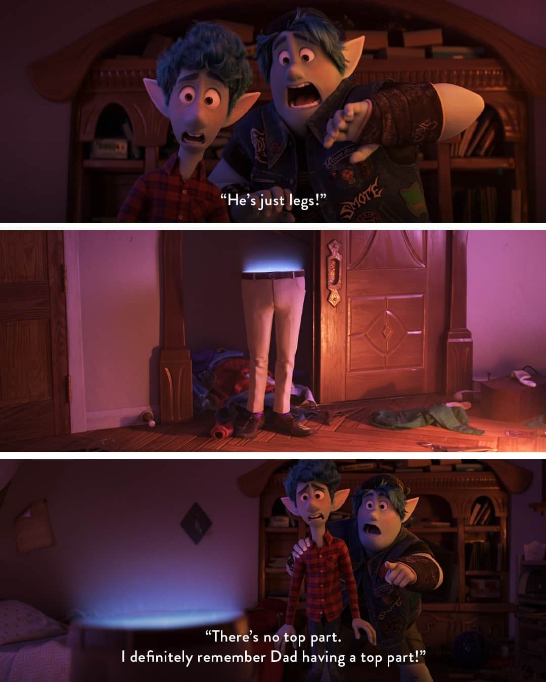 Disney Pixarのインスタグラム：「Where art thy top part? 👕」