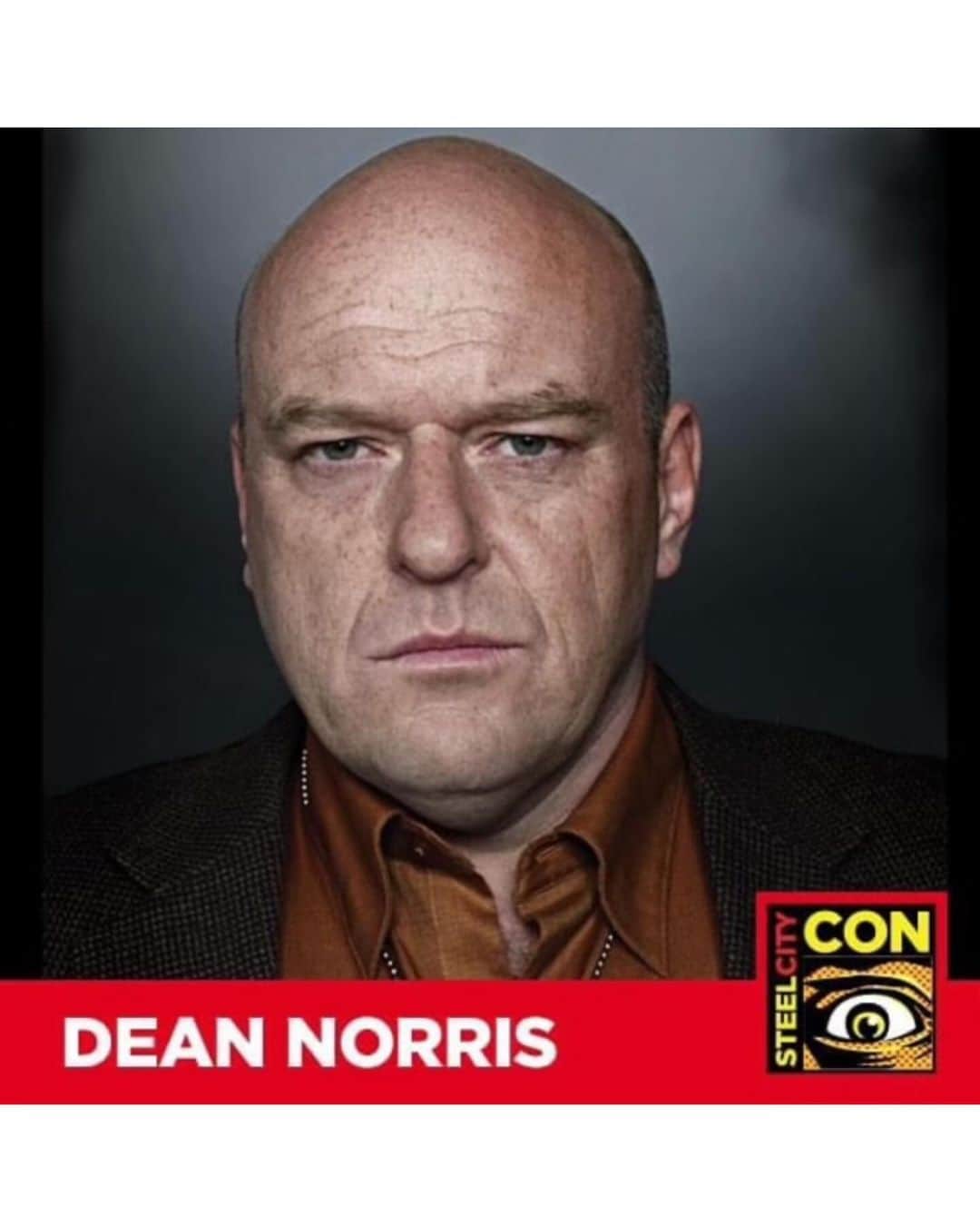 ディーン・ノリスのインスタグラム：「Hey everyone! I’m heading to @steelcitycomiccon December 8-10th come on out I’ll be signing and taking photos all weekend!」