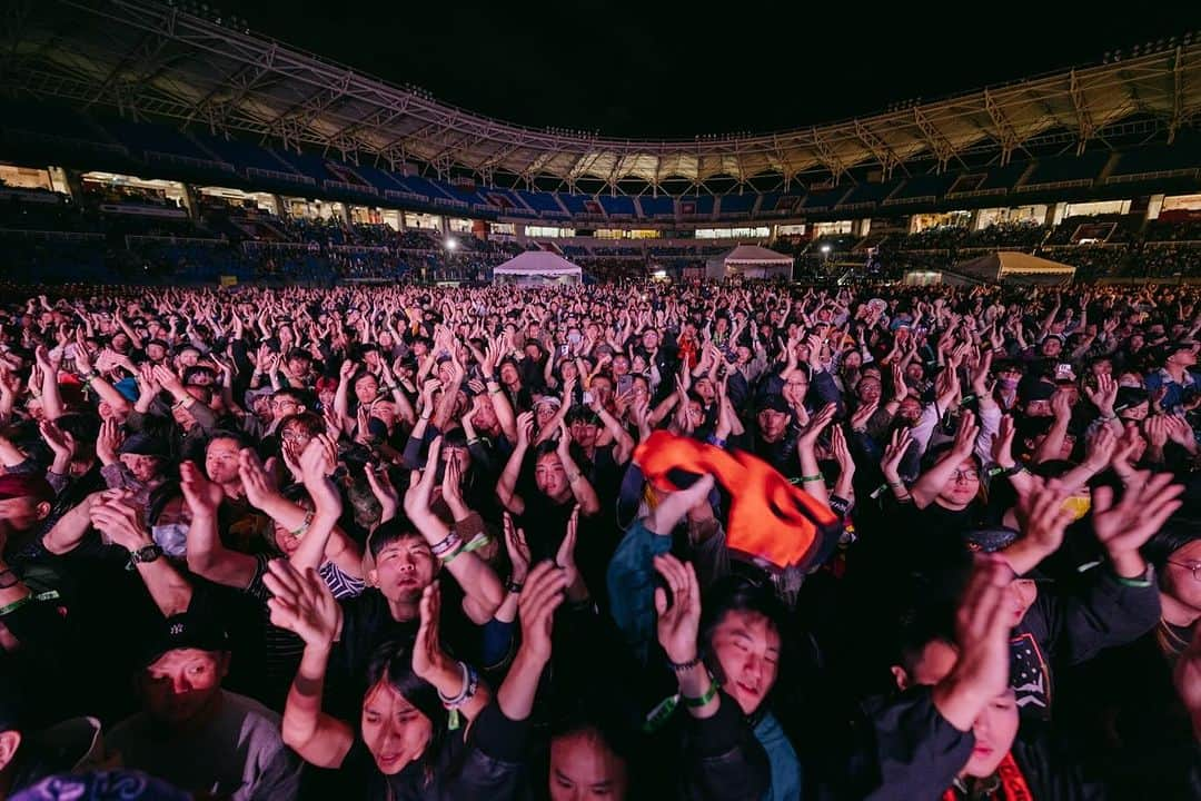 The BONEZさんのインスタグラム写真 - (The BONEZInstagram)「台灣火球祭2023.(Fire Ball fes2023) @fireball_fest @fireex_official  有り難うございました！Thank you  Photo by瀚動影像有限公司  @fireball_fest」11月28日 11時00分 - the____bonez