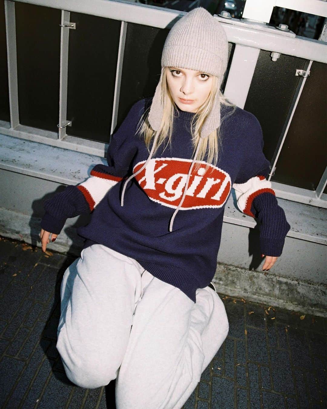 X-girlのインスタグラム：「X-girl KNIT COLLECTION #xgirl #xgirljp #エックスガール」