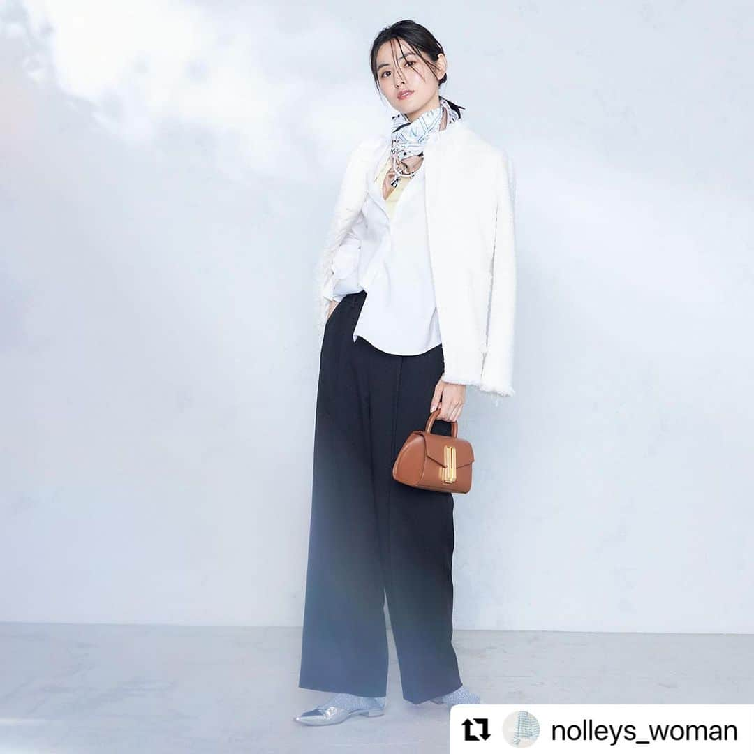 岩田絵莉佳さんのインスタグラム写真 - (岩田絵莉佳Instagram)「【NOLLEY'S】 2023 winter look公開  ノーリーズらしい爽やかで優しいきちんとしたスタイルをベースに、より華を添えるスタイルを提案する今季  #nolleys #2023aw  #winter  #tokyo #osaka  #blue  #japan  #shopdisplay  #コート  #ノーリーズ #ジャケットコーデ  #コートコーデ  #ootd  #紺ブレ  #デメリエ  #ワンピースコーデ  #大人女子 #大人可愛い #綺麗目コーデ  #入学式コーデ #卒業式コーデ #ママコーデ #通勤コーデ #冬コーデ  #クリスマス  #きれいめファッション  #きれいめコーデ #オトナ女子  #結婚式コーデ」11月28日 19時54分 - 15erika11