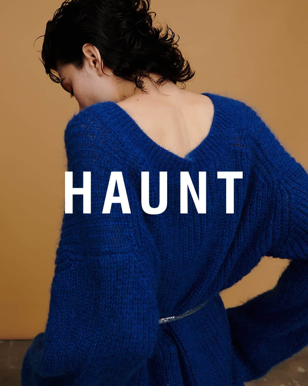 haunt Daikanyamaのインスタグラム：「Style: MOHAIR V NECK KNIT Color: BLUE @haunt_daikanyama  NEEDBY heritage Style: ALEX Color: 80′s MD BLUE @needbyheritage  #hauntdaikanyama  #2023fw #collection #needbyheritage #denim」