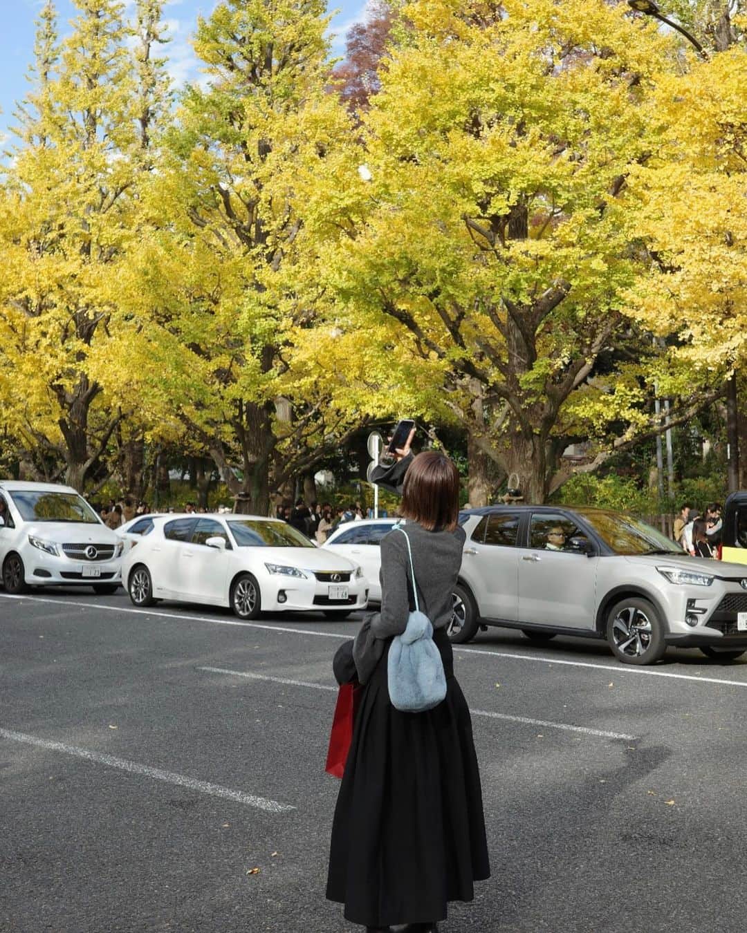 美舞さんのインスタグラム写真 - (美舞Instagram)「. . 大好きな人と見た紅葉🍁♡ . #四季　#紅葉　#日本の風景 #京都　#東京　#足元倶楽部」11月28日 19時34分 - mibuki__.39
