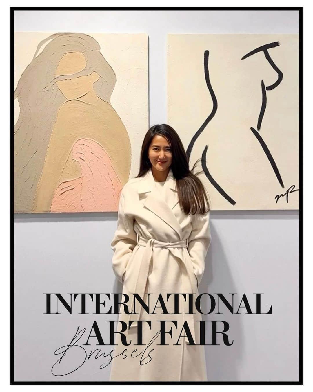 Natsuさんのインスタグラム写真 - (NatsuInstagram)「I’m excited to announce that my artworks ART by NR @nr_art_by_natsu_rose  opened the door for new worldwide adventures.🌏✈️ Just started off at one of the biggest INTERNATIONAL ART FAIR in Brussels this week. The next destination is exhibition in Spain in January 2024. Also, my art will be able to purchase at two biggest international art platforms ARTSY and ARTSPER this winter. I always love this feeling of stepping into a new world.♥️ ⁡ ⁡ ギャラリー様からお声掛けいただき ブリュッセルで開催された 世界中のアーティストとコレクターをつなぐ 大規模な国際アートフェアにて 初のヨーロッパデビューさせていただきました。 ⁡ そして １月にはスペインのギャラリーでの展示 ⁡ その後は 世界的アートプラットフォーム ARTSY @artsy とARTSPER @artsper_ で 取り扱っていただくことが決まりました♥️ ⁡ ⁡ 新しい世界のトビラを開いて 一歩、足を踏み入れた瞬間のこの感覚は やっぱりたまらない。 ⁡ ⁡ 私が2017年からこうしてずっと 大好きなアートを描き続けられているのは 買ってくれた一人一人の皆さまがいるから。 なっちゃんのアートいいよね！って 声をかけ続けてくれた人たちがいるから。 ナツさんのアートを買うのが夢です って言ってくれる女の子がまだ沢山いるから。 そして陰ながら応援してくれている 家族がいるから。 ⁡ こうした愛のサポートを感じられているからこそ さらに羽根を広げることができています。 ⁡ いつも本当にありがとう♥️ これからもよろしくお願いします😊 ⁡ ⁡ LOVE, Natsu Rose ⁡」11月28日 19時48分 - _natsurose_