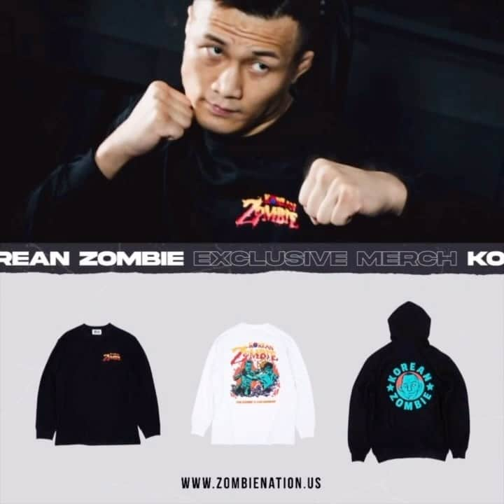 ジョン・チャンソンのインスタグラム：「드디어!! www.zombienation.us live now!🧟‍♂️ Link in Bio  If you couldn’t make it to the pop-ups in LA / OC, here’s your chance to check out and purchase exclusive merch!  US Exclusive! All items are pre-order only. Collection ships in 2-3 weeks.」