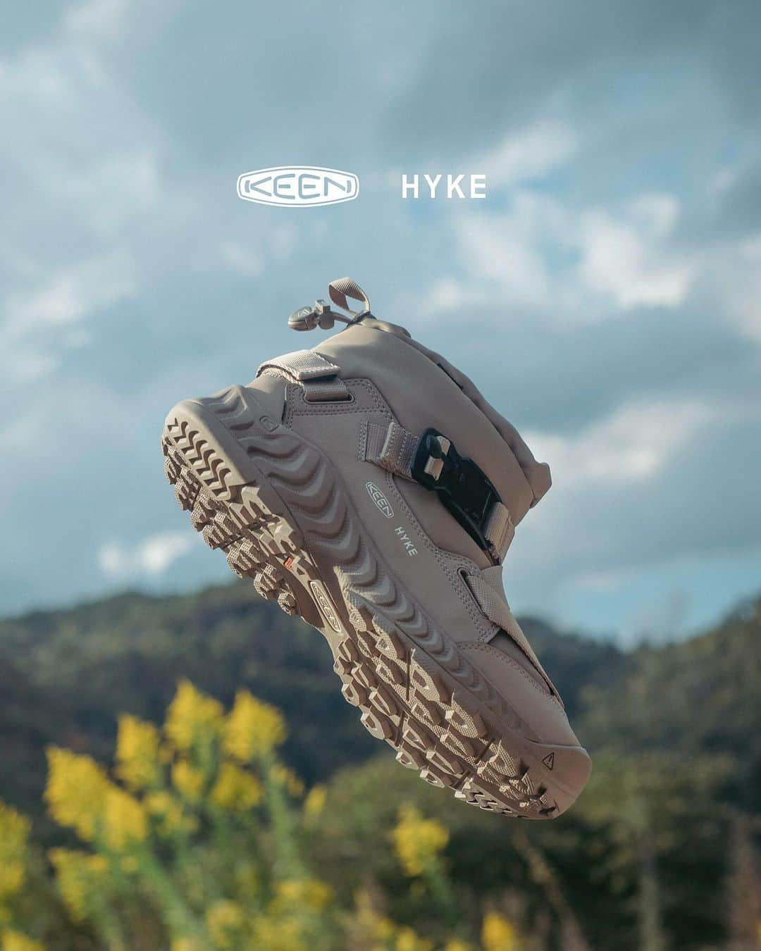 HYKEさんのインスタグラム写真 - (HYKEInstagram)「"KEEN× HYKE" FW 2023 COLLECTION POP-UP SHOPのご案内 - 明日より"KEEN × HYKE" FW 2023 COLLECTIONのPOP-UP SHOPを 丸井今井札幌本店3階にて開催いたします。  場所：札幌市中央区南一条西2丁目　丸井今井札幌本店3階 プロモーションスペース 日程：2023年11月29日 水曜日 午前10：30〜 - 販売方法に関しては、販売店舗に直接お問い合わせください。 - @sapporo_mode_marui #keenhyke #keen #hyke #sapporo_mode_marui」11月28日 12時00分 - hyke_official