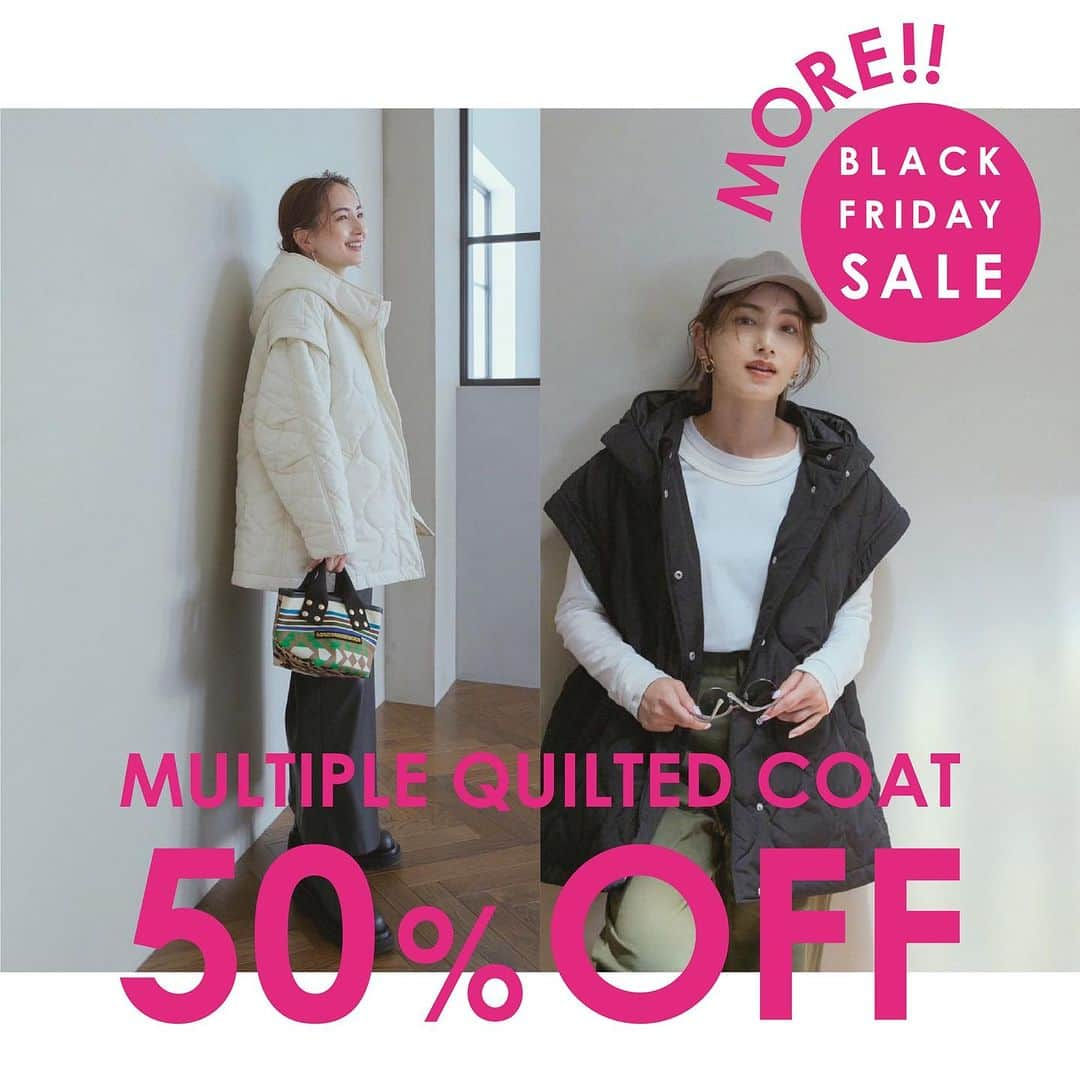 オブレクトさんのインスタグラム写真 - (オブレクトInstagram)「【速報】ご好評いただき延長❣️ BLACK FRIDAY SALE 本日再スタート🖤 MAX 50%OFF❗️  11/28(火)12:00 - 12/3(日)23:59まで  大変ご好評いただき、BLACK FRIDAY SALEが再スタートしました❣️ ※前回とSALE 内容が異なり、一部商品がさらにお求め安くなりました。  売り切れ必至商品もございますのでお早めに✨ 大変お得なこの機会にぜひご利用ください🌿  目玉商品はスライドでご覧ください👀✨  #oblekt #オブレクト #blackfriday #blackfridaysale  #ブラックフライデー #ブラックフライデーセール  #サステナブル」11月28日 12時12分 - oblekt_jp