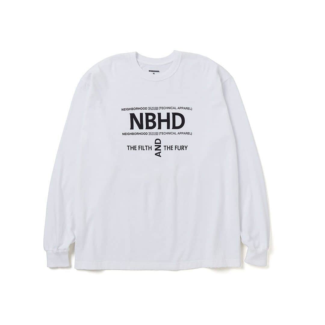 ネイバーフッドのインスタグラム：「⁡ NH . TEE LS-16 ⁡ #neighborhood #nbhd #craftwithpride ______________________________________ ⁡ *本製品のお取り扱い内容については店舗によって異なりますので、弊社WEBサイトのDEALERSより最寄り店舗へ直接お問い合わせ下さい。 ⁡ *Releases vary by region. Please contact your local store directly as shown on the DEALERS section of our website.」