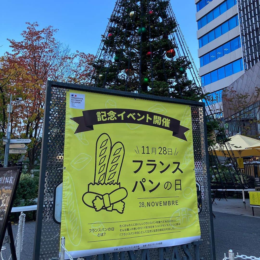 ANDERSEN アンデルセンさんのインスタグラム写真 - (ANDERSEN アンデルセンInstagram)「11月28日は「フランスパンの日」  これにちなんで、東京・渋谷キャストで イベントを開催しています。 フランスパンをもっと身近に感じ 沢山の人に食べていただきたいという想いを込めて 会場ではフランスパンの展示や ベーカリー各社による販売をはじめ 多彩なフランスパンと一緒に写真撮影ができる フォトブースが設置されています📷  皆様のご来場をお待ちしています！  ■開催日時 2023年11月28日（火）11：30～16：30 ■場所：渋谷キャスト　ガーデン  ※アンデルセンからは「パンドエピ」を出品しています。  フランスパンは、形によって食感や味わい、 楽しむシーンが広がるのが楽しいですね。 これからは、特にフランスパンが大活躍する季節🎶  皆さんはどのタイプのフランスパンがお好きですか🥖？」11月28日 12時21分 - andersen_official_jp