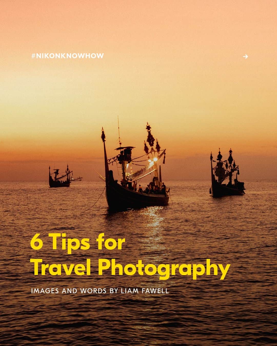 Nikon Australiaのインスタグラム：「Eager to elevate your travel photography skills and create stunning visual stories?  From the serene coastal scenes to picturesque shores, explore @liamfawell's valuable insights and knowledge in today's edition of #NikonKnowHow, "6 Tips for Travel Photography."  Swipe through to read them all!  #Nikon #NikonAustralia #MyNikonLife #NikonCreators #NikonKnowHow #Zseries #TravelPhotography #CoastalPhotography #Australia」