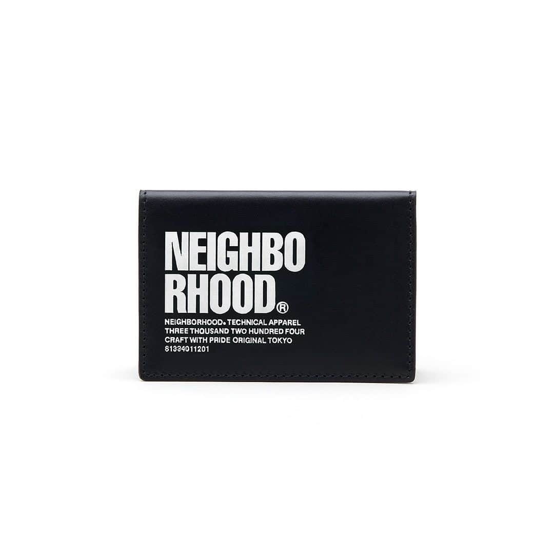 ネイバーフッドのインスタグラム：「⁡ ID CARD CASE ⁡ #neighborhood #nbhd #craftwithpride ______________________________________ ⁡ *本製品のお取り扱い内容については店舗によって異なりますので、弊社WEBサイトのDEALERSより最寄り店舗へ直接お問い合わせ下さい。 ⁡ *Releases vary by region. Please contact your local store directly as shown on the DEALERS section of our website.」