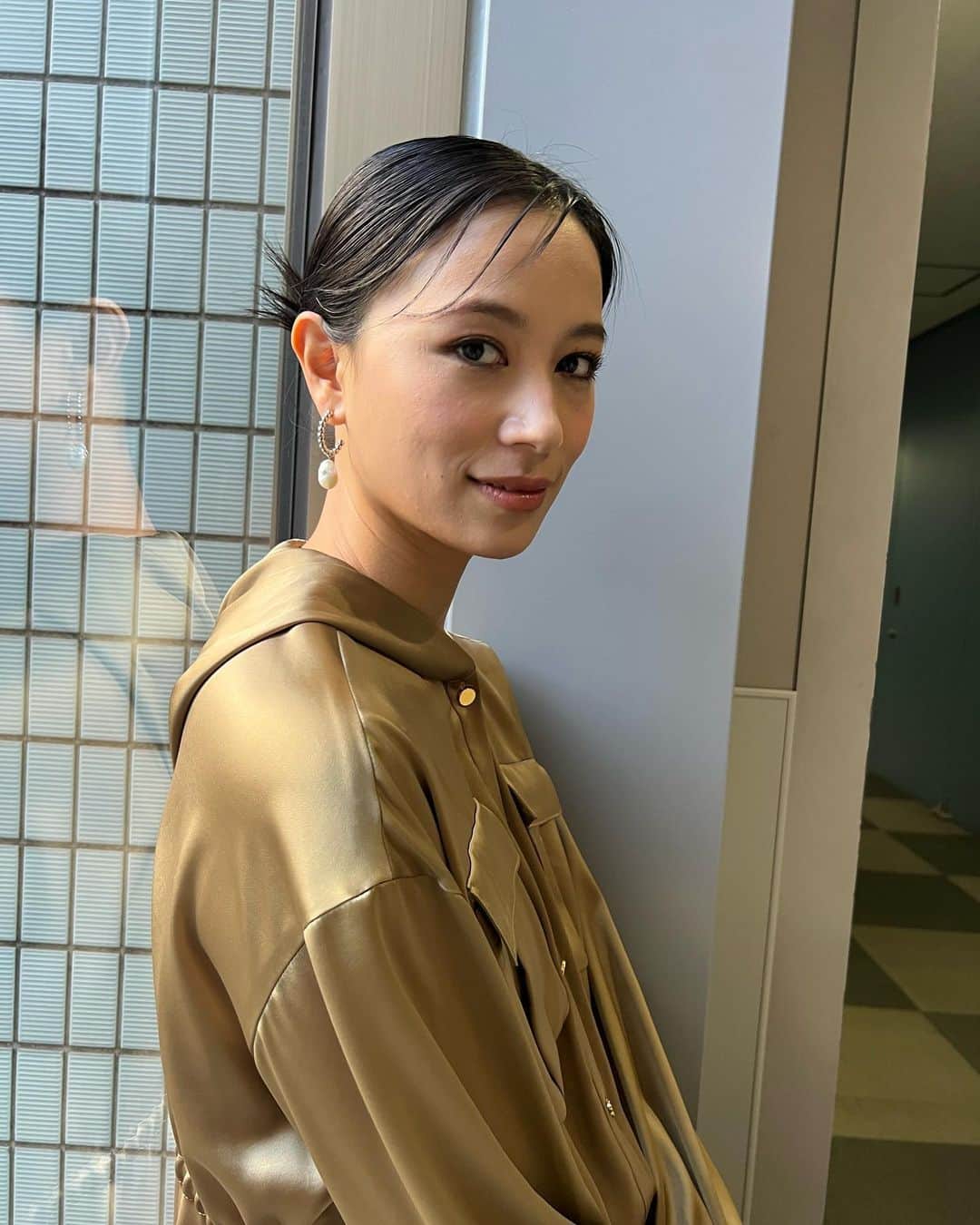 山口りさのインスタグラム：「ゆーちゃん💚  @takahashiyu.official   ひるおび📺 📍tbs」