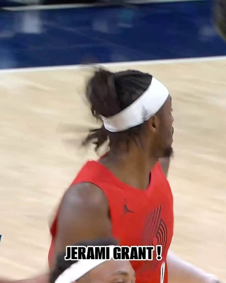 ポートランド・トレイルブレイザーズのインスタグラム：「8k+ career pts for JG 🔥  34 PTS | 7 REB | 3 BLK」