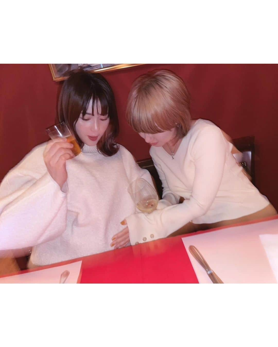 沢辺りおんさんのインスタグラム写真 - (沢辺りおんInstagram)「先日のしたんとまりーなとご飯したよ🍽️💕  ずーーーっと喋ってた！ のしたんは相変わらずお酒強くて まりーなは絶賛頭痛持ち発揮してた！」11月28日 20時05分 - rionsawabe