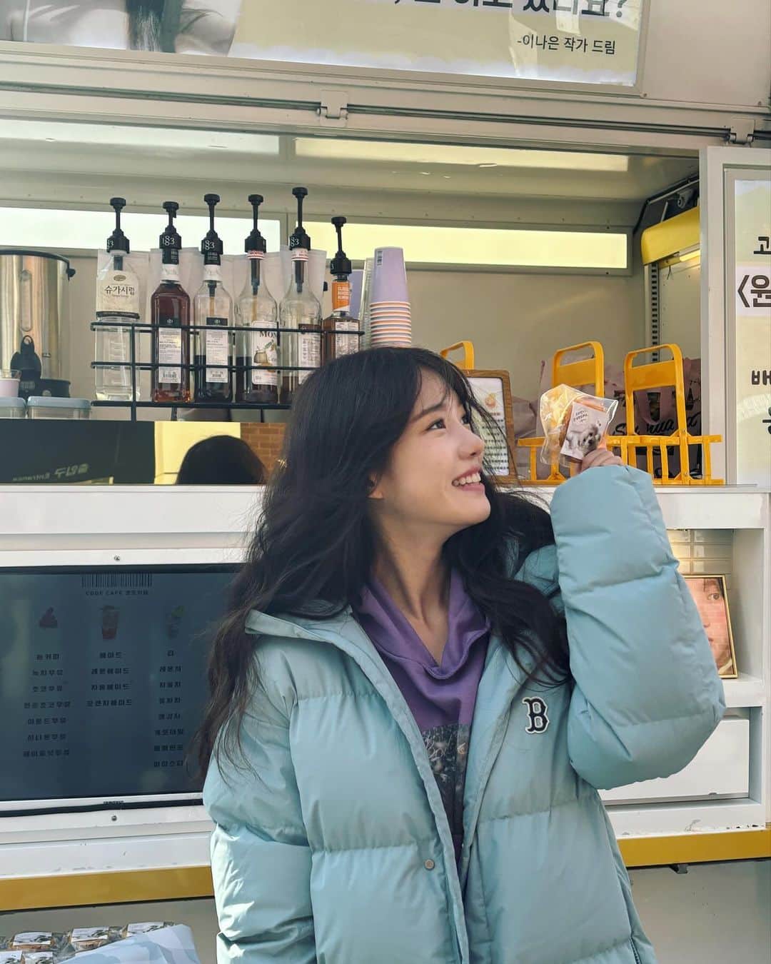 ヤン・ヘジさんのインスタグラム写真 - (ヤン・ヘジInstagram)「이나나 사랑해💕🥹 민이 스티커라니이이이이ㅣ잉😍」11月28日 14時38分 - hazzisss