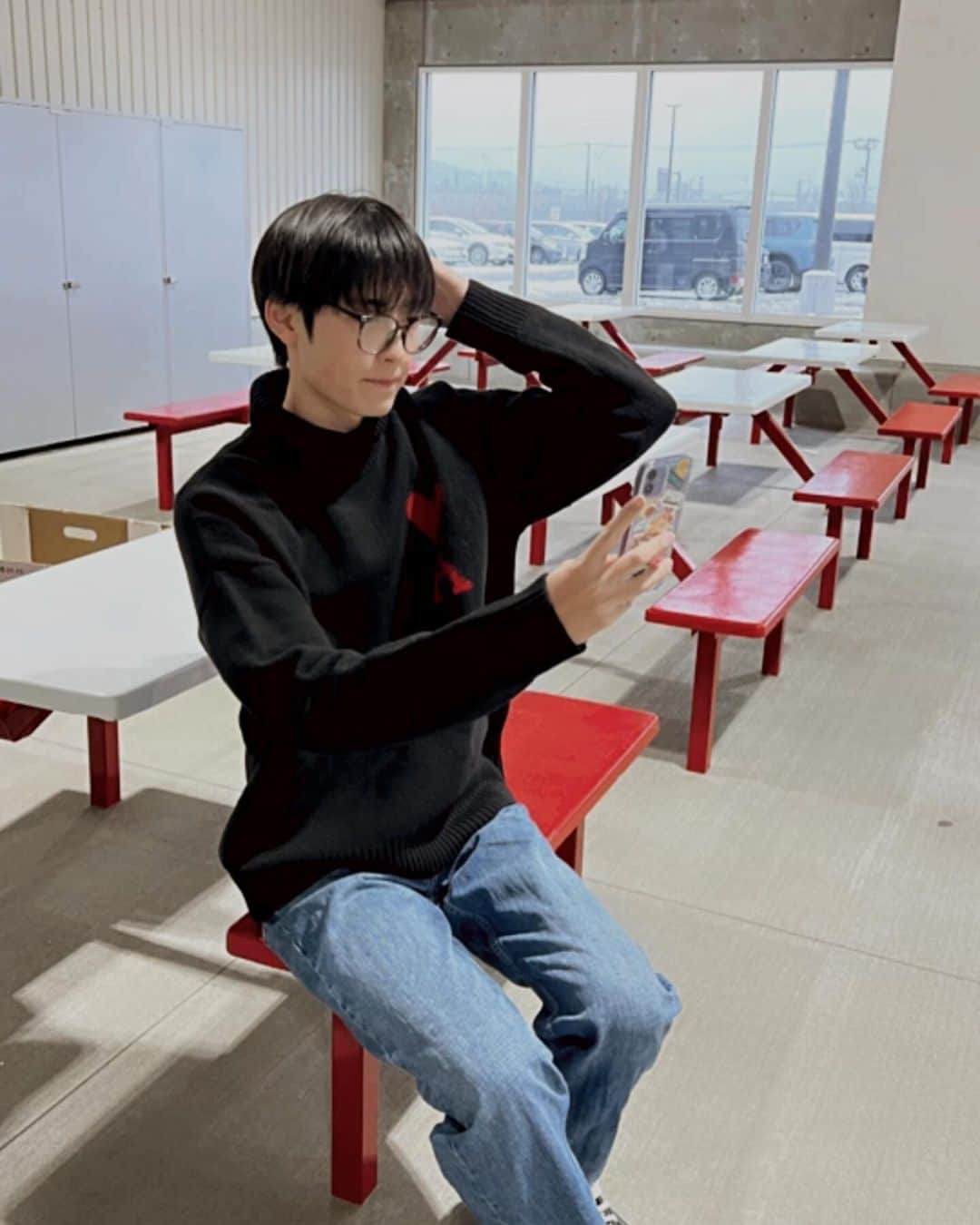 髙橋紅輝さんのインスタグラム写真 - (髙橋紅輝Instagram)「amiParisの服可愛すぎ😍😍  ちなみに3枚目地味に事故画笑  #amiparis #popteen#06#モデル#韓国風ヘア」11月28日 16時20分 - t_kouki0626