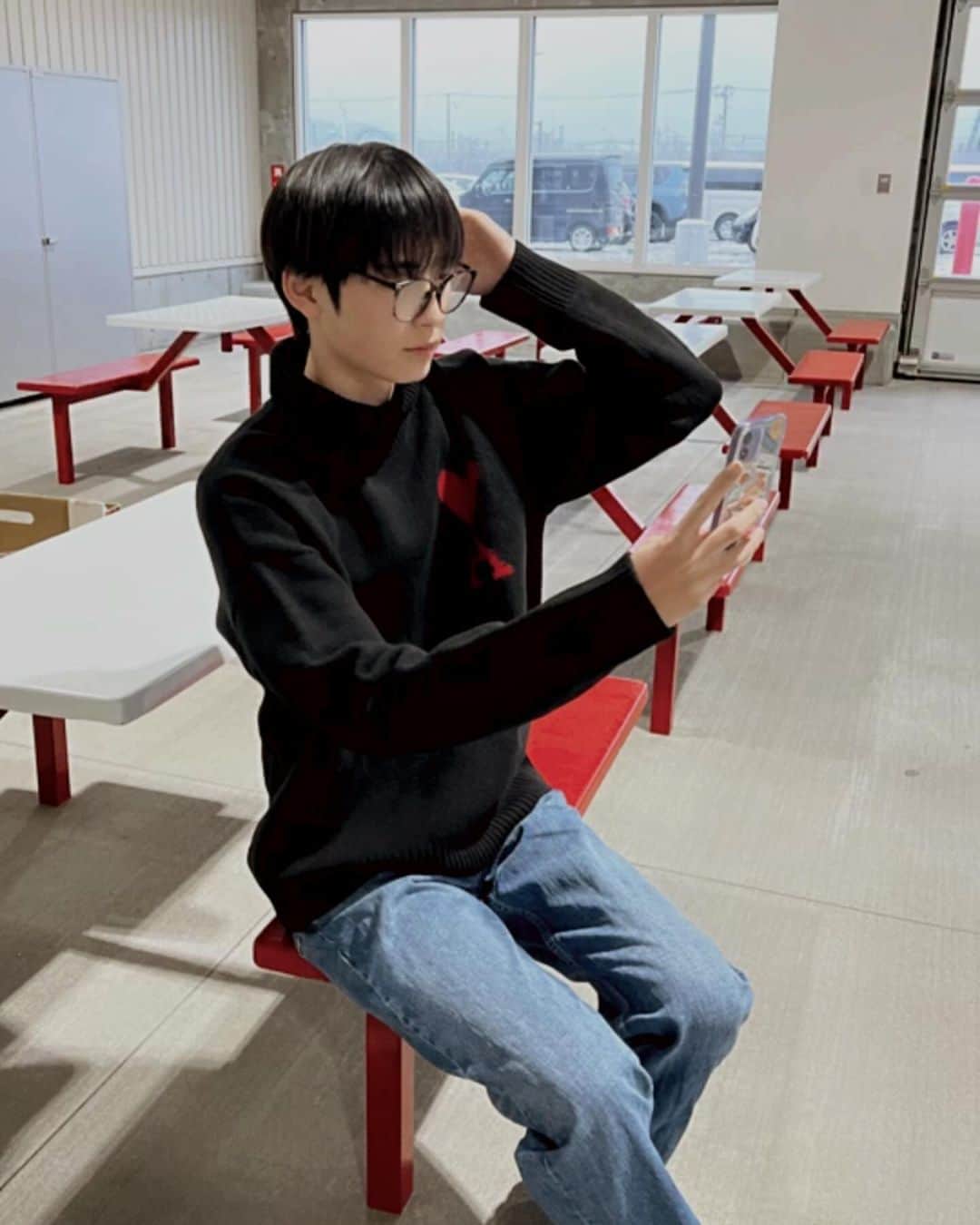 髙橋紅輝さんのインスタグラム写真 - (髙橋紅輝Instagram)「amiParisの服可愛すぎ😍😍  ちなみに3枚目地味に事故画笑  #amiparis #popteen#06#モデル#韓国風ヘア」11月28日 16時20分 - t_kouki0626