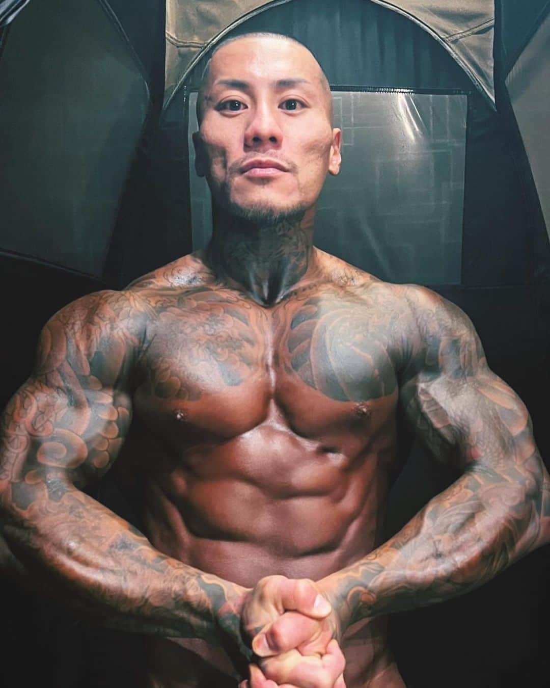 中村直輝のインスタグラム：「#tattoo#muscle」