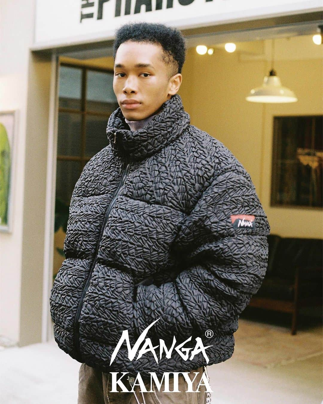 kojiのインスタグラム：「NANGA×KAMIYA Down Jacket 2023.12.2 (Sat.) 11:00-  日本のダウンといえば"NANGA" 今回コラボレーションさせて頂いたのはダウンジャケットです。  KAMIYA公式オンラインストア THE PHARCYDE(KAMIYA直営店) KAMIYAお取り扱い店舗様にて発売となります。  #kamiya #nanga」