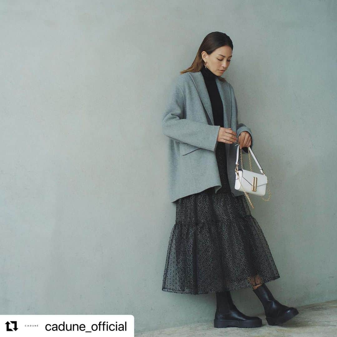 RINAさんのインスタグラム写真 - (RINAInstagram)「@cadune_official からのNew Web Álbum ❣️😍 Love ❤️  Thank you #cadune #カデュネ #arpegestory」11月28日 17時34分 - rina_karina0417