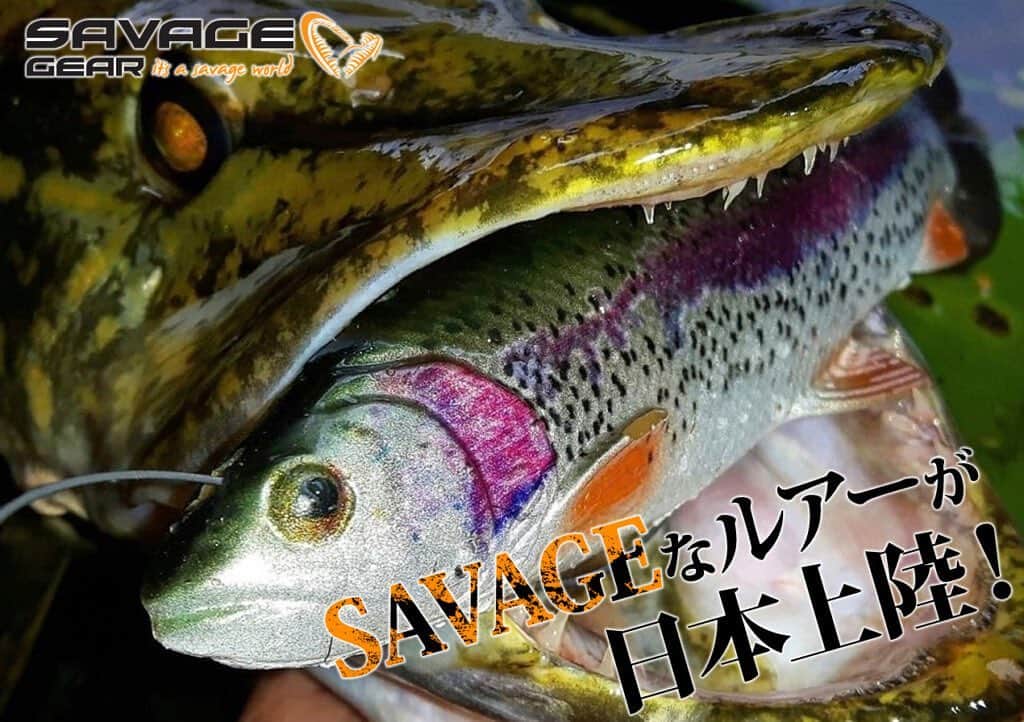 のインスタグラム：「SAVAGEなルアーたちが日本上陸！【SAVAGE GEAR（サベージギア）】  https://www.lurenewsr.com/290427/  #ルアーニュース」