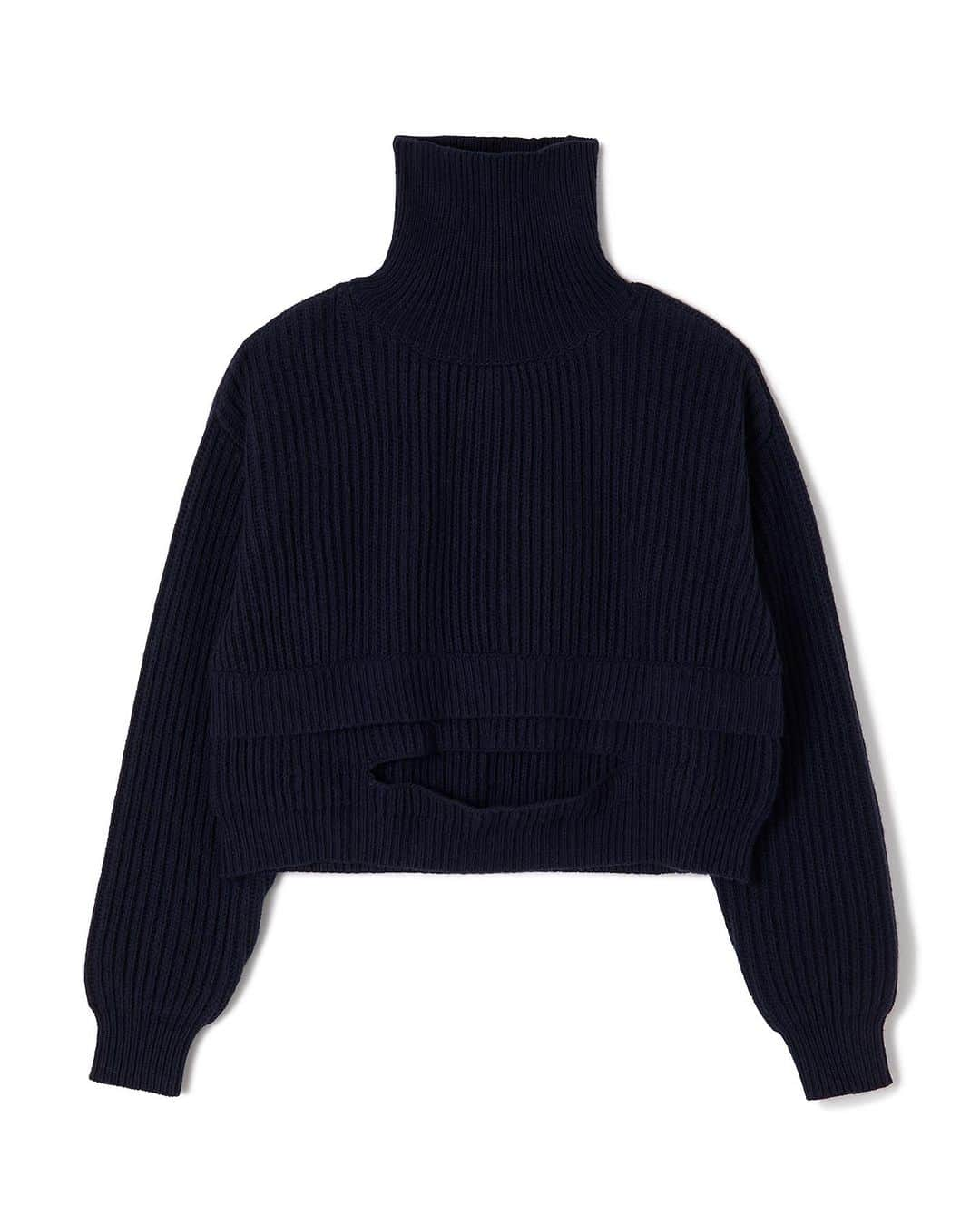 sodukさんのインスタグラム写真 - (sodukInstagram)「fall winter 23 collection hole knit is now available in navy and black.  #soduk #soduk23fw」11月28日 17時59分 - soduk_official