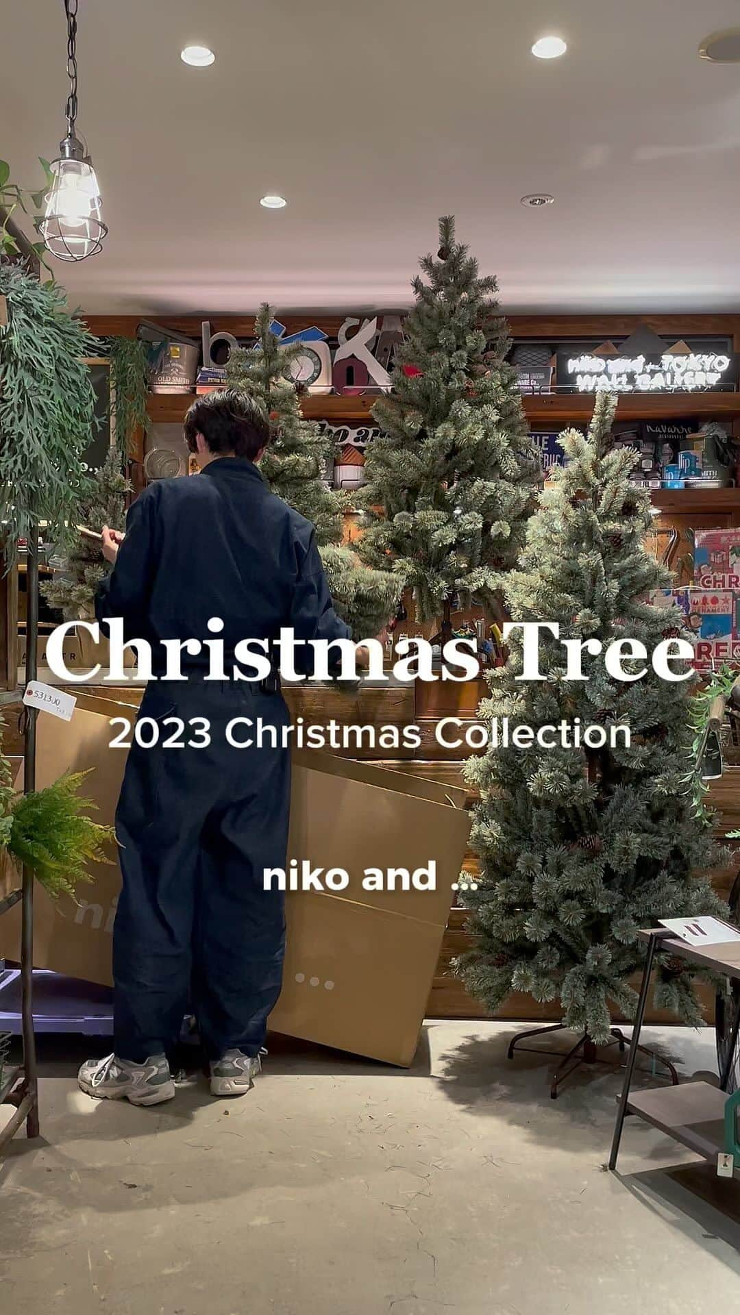ニコアンドのインスタグラム：「2023 niko and ... Christmas Tree  クリスマスツリーの準備は出来ましたか？🌲  今年は新型のハーフツリーを合わせて 全6サイズがラインナップ！  ぜひ今年のクリスマスツリーはニコアンドで！  ご不明点がございましたら、 DMにてお気軽にお問い合わせくださいませ！  ご来店お待ちしております！  #ニコトーキョーzakka  @nikoandtokyo  ーーーーーーーーーーーーーーーー 　　 　　OPEN 11:00 CLOSE 21:00  ーーーーーーーーーーーーーーーー  #nikoand #nikoandtokyo #ニコアンド #ニコアンド #ニコアンド #クリスマスツリー #クリスマス #クリスマス #クリスマス #クリスマスの準備 #クリスマスの飾り #お家クリスマス #お家クリスマスパーティー #インテリアデザイン #インテリア #インテリアコーディネート #お部屋作り #お部屋コーディネート #christmastree #christmasdecor #christmastime #christmasdecorations #christmasgifts #christmasmood #tokyo #japan #2023xmas #xmas」
