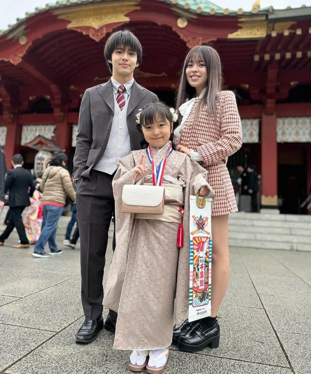 今井暖大さんのインスタグラム写真 - (今井暖大Instagram)「うーちゃん七五三おめでとう⛩️」11月28日 18時03分 - harutosroom