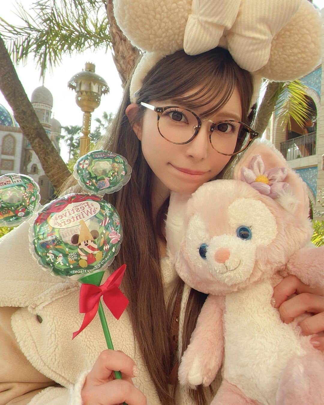 上原亜衣のインスタグラム：「こないだ隙間時間に クリスマス🎄🐭🎀」